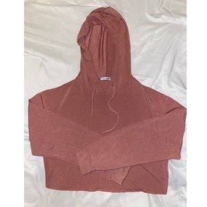 Fashion Nova Lightweight Crop Hoodie